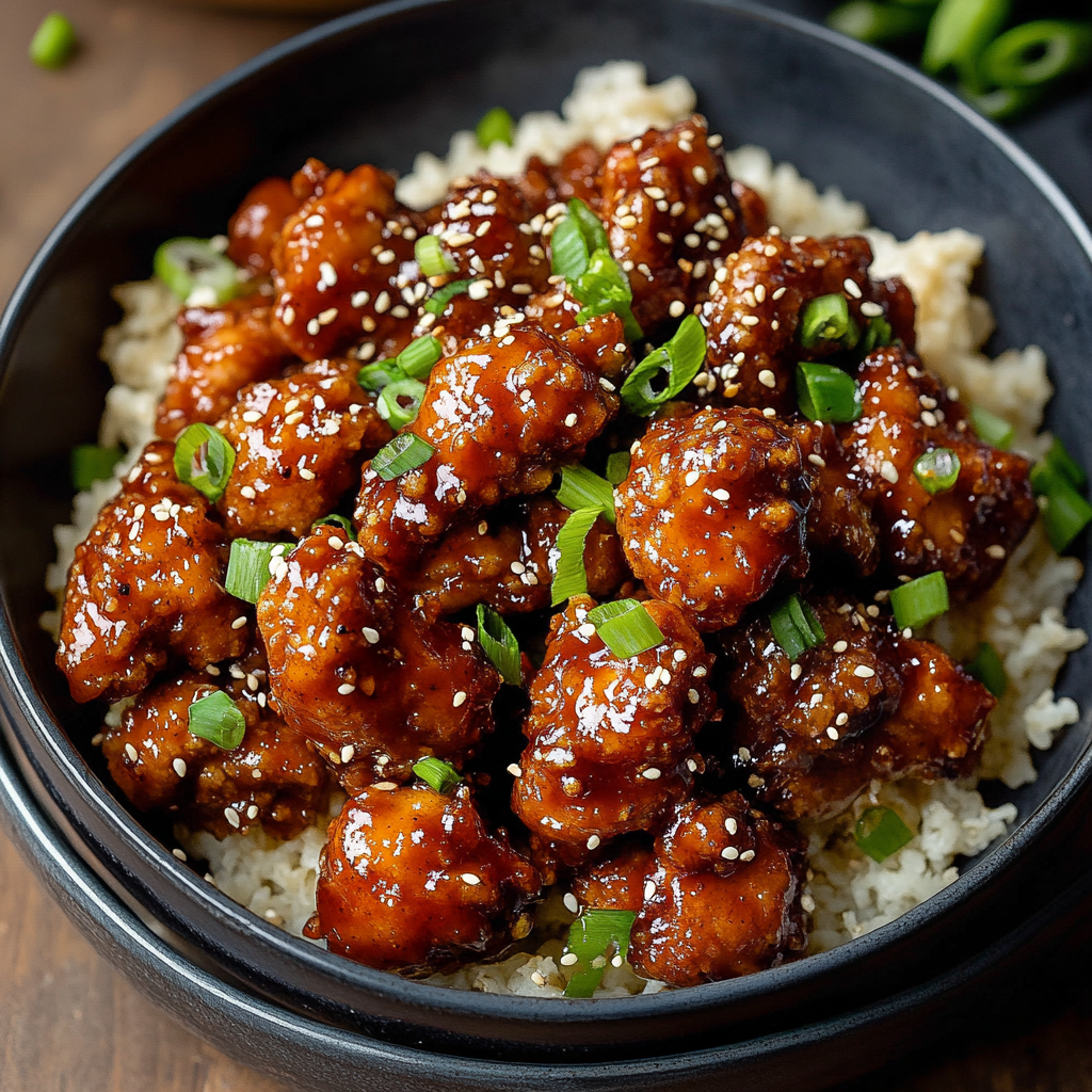 Air Fryer Sesame Chicken Recipe