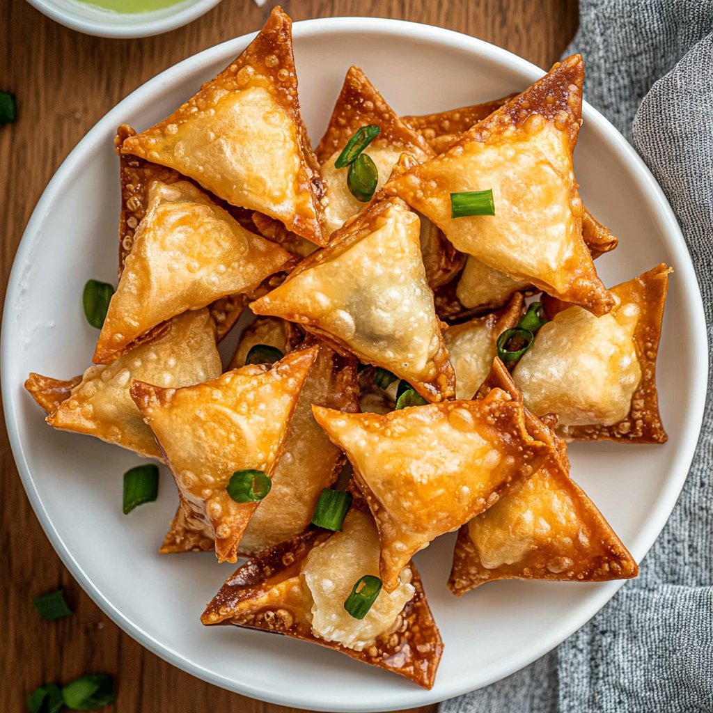 Air Fryer Crab Rangoon – Golden, Creamy Bites with a Twist